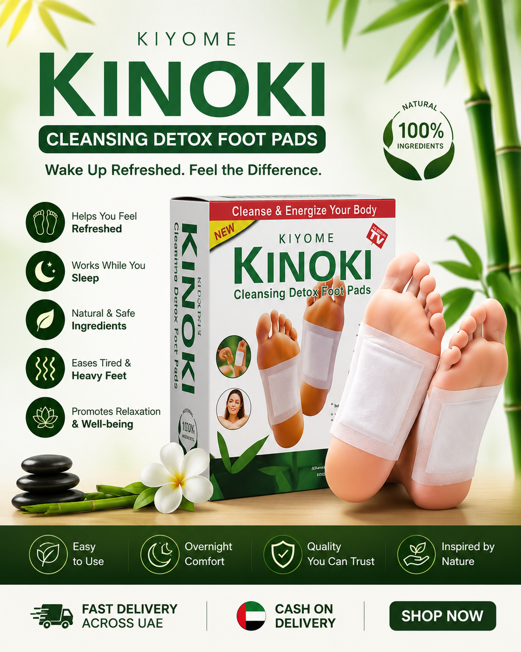 Kinoki Detox Foot Pads