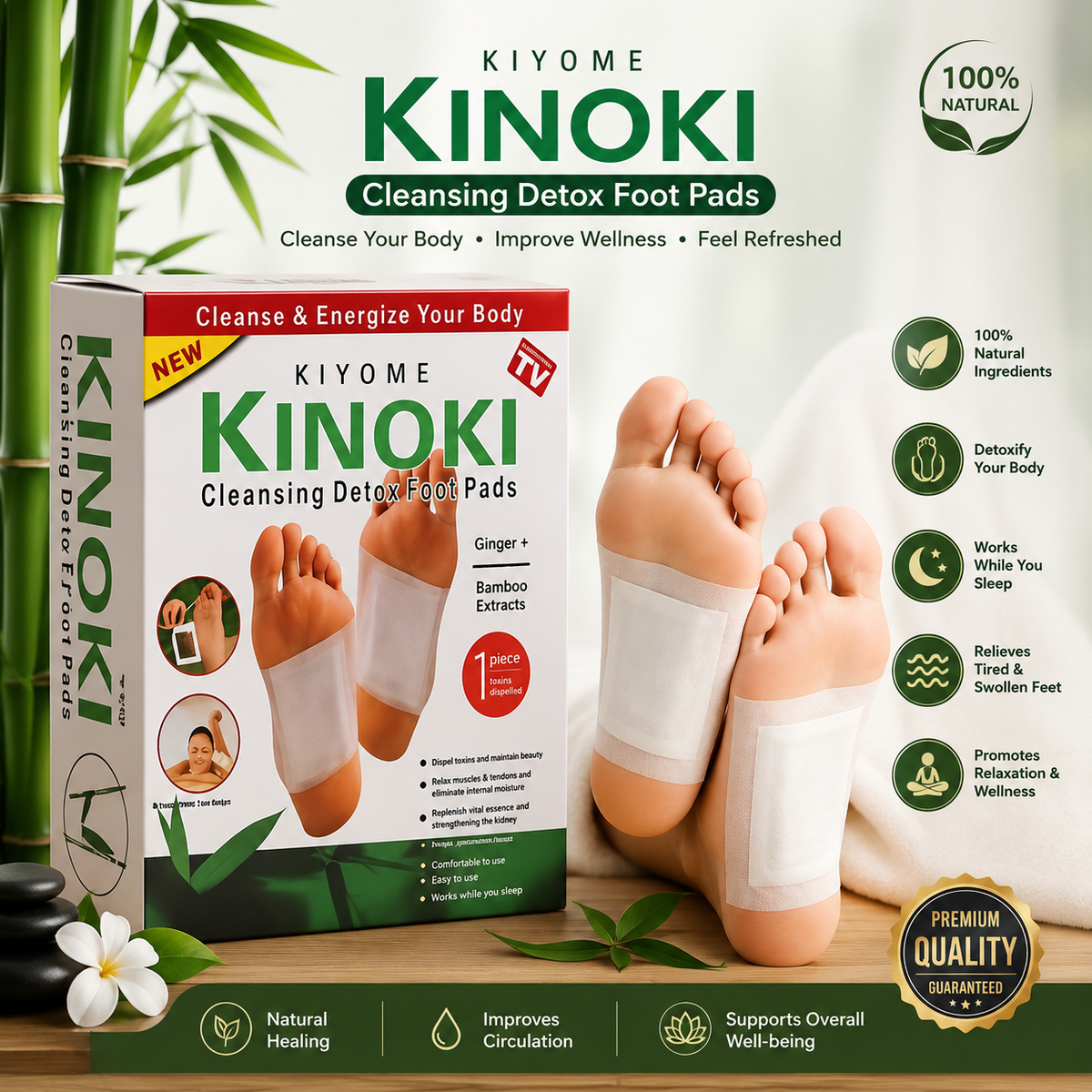 Kinoki Detox Foot Pads
